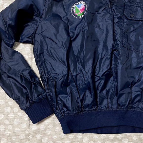 Holloway Lake Tahoe Embroidered Advertisement Sample Windbreaker‎ Size L - Picture 4 of 6